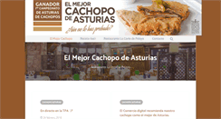 Desktop Screenshot of elmejorcachopo.com